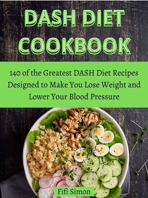 cover image of DASH Diet Cookbook